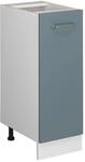 Vicco Apothekerschrank R-Line Blau-Grau/Wei&szlig; 30 cm ohne Arbeitsplatte