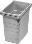 Ninka Eins2vier Abfallsammler M&uuml;lleimer 8L 310 x 230 x 153 mm Alugrau 5050