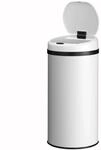 Juskys M&uuml;lleimer Rund mit Sensor 40 L Wei&szlig;