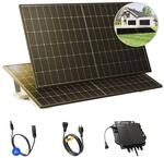 Solakon Balkonkraftwerk 1000W Solaranlage mit Gartenhalterung Steckerfertig
