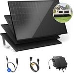 Solakon Balkonkraftwerk 2000W Solaranlage mit Gartenhalterung Steckerfertig