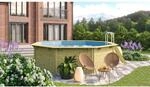 Karibu Pool Modell 2 X Set KDI mit Innenh&uuml;lle Blau