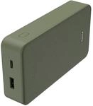 Hama Power Pack Colour 20 mit 2 Ausg&auml;ngen USB-C/USB-A 20.000 mAh Gr&uuml;n