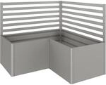 Biohort Rankgitter 2 Stk. f&uuml;r HochBeet/Belvedere L200/L2x1 Quarzgrau-Metallic