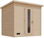 Chillroi 38 mm Saunahaus Melo 3 Premium mit Ofen 9kW Integierte Steuerung