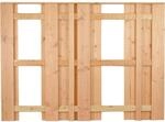 T & J Sichtschutzzaun Aalborg-Serie L&auml;rche 180 x 130 cm