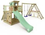 Wickey Spielturm Smart Surf Kletterger&uuml;st mit Rutsche Pastellgr&uuml;n