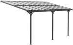 Westmann Terrassendach Aluminium B x T: 556 cm x 300 cm Schwarz
