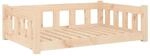 vidaXL Hundebett 95,5x65,5x28 cm Massivholz Kiefer 833255