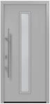 EcoStar Haust&uuml;r Isopro IP 020S Wei&szlig;aluminium 110 cm x 210 cm DIN L