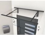 Gutta Pultvordach PT/GR Anthrazit 160 cm x 90 cm x 27 cm
