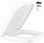 KESSER WC-Sitz E-Form mit Absenkautomatik und Softclose Wei&szlig;