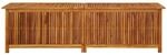 vidaXL Garten-Aufbewahrungsbox Akazie 200x50x58 cm Massivholz