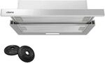 CIARRA Flachschirmhaube 60 cm 370 m&sup3;/h A++ Unterbau Abzugshaube VM6906DS
