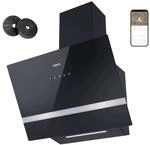 CIARRA Dunstabzugshaube 60 cm 650 m&sup3;/h A+++ Kopffrei WIFI-APP Touch Control...