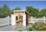 Lasita Gartenhaus Kibo 1 Schwedenrot 200 cm x 200 cm
