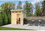 Lasita Gartenhaus Kibo 2 Natur/Unbehandelt 200 cm x 250 cm