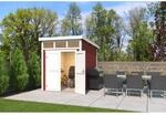 Lasita Gartenhaus Kibo 2 Schwedenrot 200 cm x 250 cm