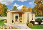 Lasita Holz-Gartenhaus Riverside Natur 540 cm x 357,1 cm