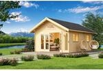 Lasita Gartenhaus Caroline 2.3 Natur/Unbehandelt 390 cm x 575 cm