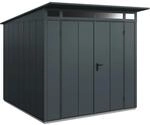 H&ouml;rmann Ger&auml;tehaus Elegant mit Pultdach Typ 2 RAL7016 Anthrazitgrau Doppelt&uuml;r