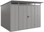 H&ouml;rmann Ger&auml;tehaus Elegant mit Pultdach Typ 3 RAL9007 Graualuminium Doppelt&uuml;r