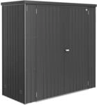 Biohort Ger&auml;teschrank 190 Dunkelgrau-Metallic