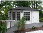 Alpholz Gartenhaus Josephine-40 Walmdach Impr&auml;gniert 422 cm x 325 cm