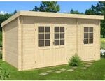 Alpholz Gartenhaus Maria-40 Natur 450 cm x 250 cm