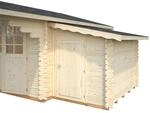 Palmako Anbauschuppen f&uuml;r Holz-Gartenh&auml;user 153 cm x 215 cm