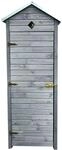 Promadino Gartenschrank Babylon 195 cm x 78 cm x 50 cm Grau FSC&reg;