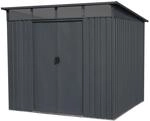 Floraworld Ger&auml;tehaus Lightline Gr&ouml;&szlig;e 3 Pultdach Oberlicht 239 x 193 x 202 cm