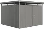 Biohort Metall-Ger&auml;tehaus HighLine H6 Quarzgrau-Metallic 8,53 m&sup2; Doppelt&uuml;r
