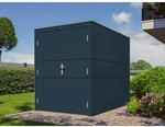 Bertilo Gartenhaus HPL Bike Port 155 cm x 229 cm Anthrazit FSC&reg;