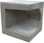 Diephaus U-Stein Ecke Grau 40 x 40 x 40 cm