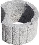 EHL St&uuml;tzflor-Pflanzring Grau T x B x H: 50 cm x 40 cm x 30 cm