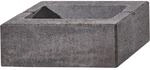 Kann Lindeza-Mauer Normalstein 40 cm x 20 cm x 15 cm Vulkananthrazit