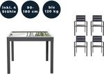Home Deluxe Sitzgruppe Verano Madera 4-tlg.