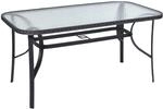 Merxx Gartentisch Roma Roma grau Rechteckig 80 cm x 72 cm