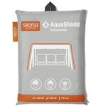 Siena Garden Schutzh&uuml;lle Hollywoodschaukel AquaShield Hellgrau 240 x 150 x 135cm