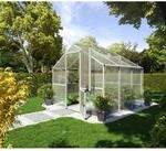 KGT Gew&auml;chshaus Enzian III Pressblan Alu blank 6,06 m&sup2;