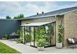 Halls Gew&auml;chshaus Qube Lean To Qube Lean-to 6 Schwarz 7,1 m&sup2;