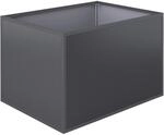 KGT Aluminium-Hochbeet 130 Profilsystem Anthrazit-Grau