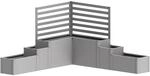 Biohort Pflanzkasten DaVinci Version 1 Silber-Metallic