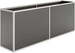 KGT Aluminium-Hochbeet 210 45er Tiefe Profilsystem Pressblank 2,05 x 0,45 m