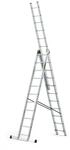 DRABEST Aluminium Multifunktionsleiter PRO 3x11 Tragf&auml;higkeit 150 kg