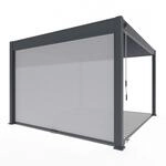 Weide Sonnenrollo f&uuml;r Weide Pergola 3 M in Anthrazit
