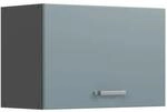 Vicco H&auml;ngeschrank R-Line H&auml;ngender K&uuml;chenschrank Blau-Grau/Anthrazit 60 cm Flach