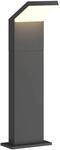 Arcchio LED Au&szlig;enleuchte Yolena 9619119 Modern in Schwarz aus Aluminium 1-flammig