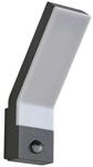 Lindby LED Wandleuchte Au&szlig;en Korvik 10020212 mit Bewegungsmelder